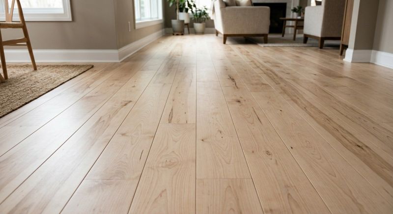 Birch Floor Installation in King County, WA