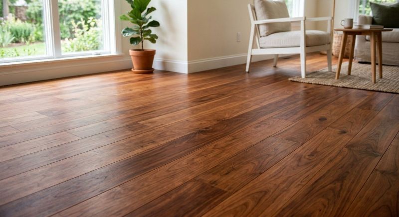 Cherry Floor Installation in Buckley, WA