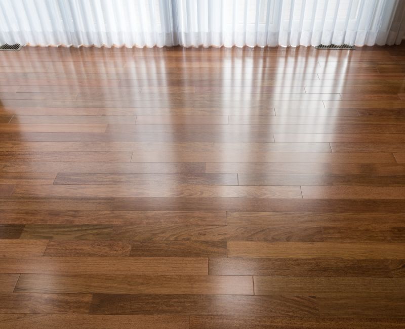 Cherry Floor Installation in Fox Island, WA