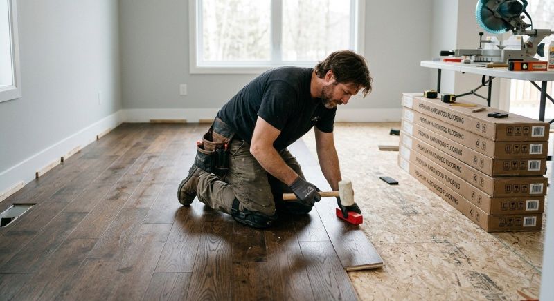 Hardwood Floor Installation in Kent, WA