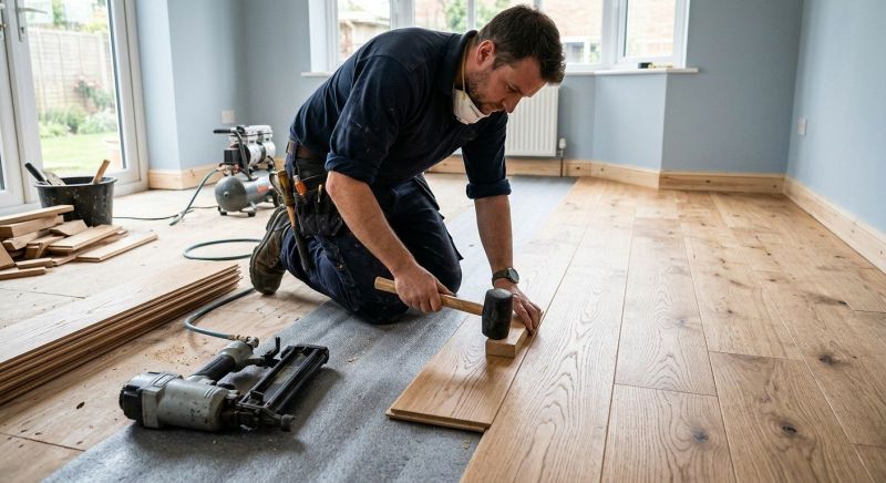 Hardwood Floor Installation in Sumner, WA