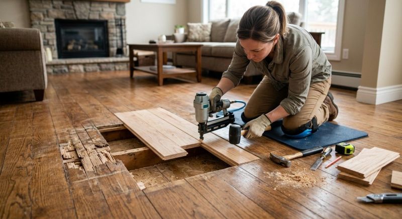Hardwood Installation in Buckley, WA