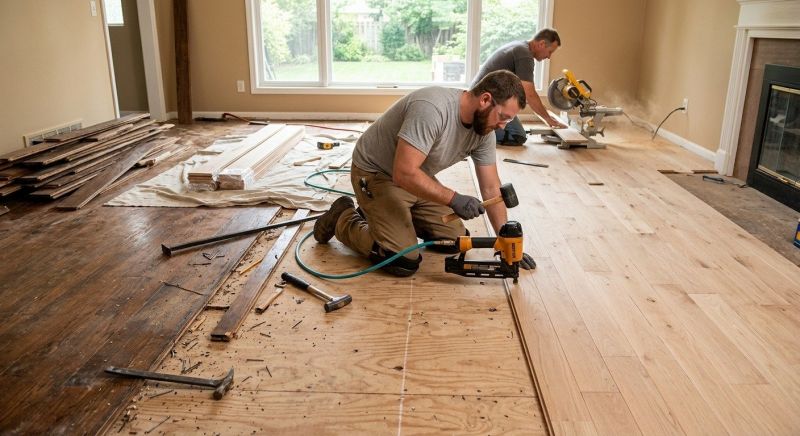 Hardwood Replacement in Vashon, WA