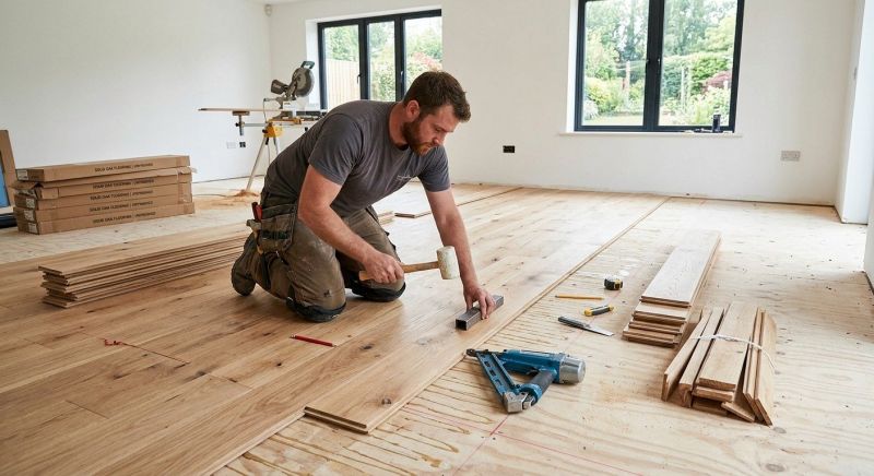 Maple Flooring Installation in Orting, WA