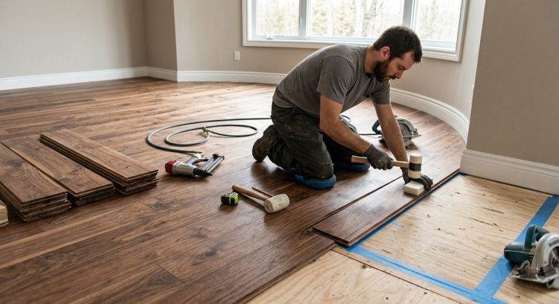 Walnut Flooring Installation in King County, WA