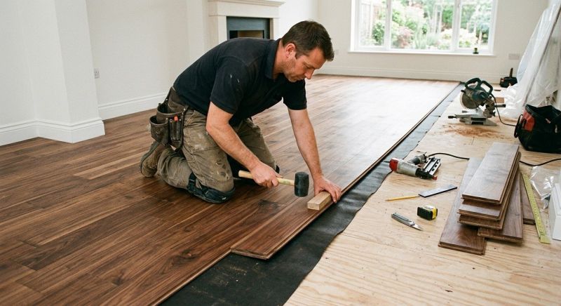 Walnut Flooring Installation in King County, WA