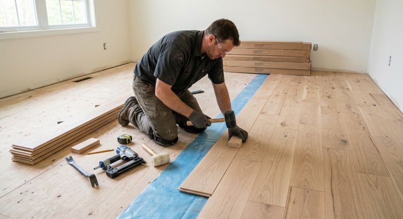 Wood Floor Replacement in Lakewood, WA