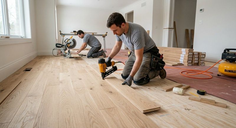 Wood Floor Replacement in Maple Valley, WA