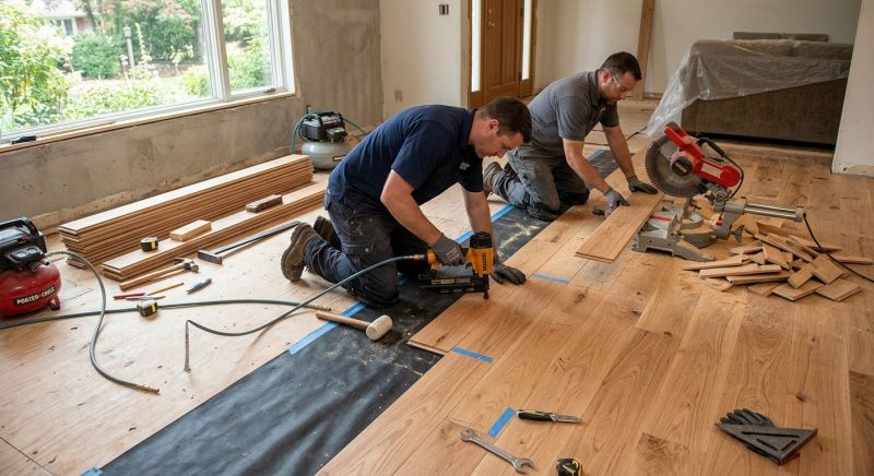 Wood Flooring Installation in Bainbridge Island, WA